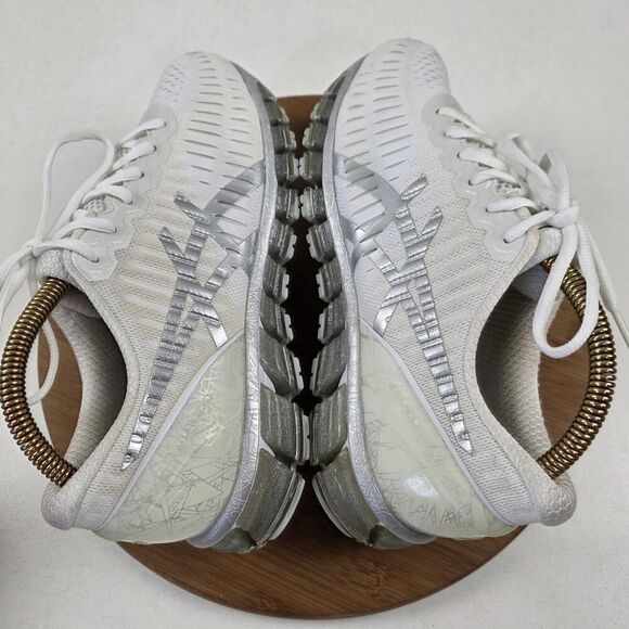 ASICS GEL-Quantum 360 5 Shoes WomensSize 10 White Silver Running Sneakers T5J6N - Picture 11 of 16